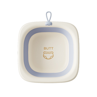 婴幼儿洗脸盆初生宝宝可折叠盆新生儿专用盆洗屁屁盆儿童家用面盆