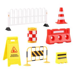 儿童玩具教学认知玩具全套75件交通停车场路标路障 模拟道具