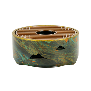 清澜砂岩温茶炉蜡烛加热家用烛火明火中式暖茶炉围炉煮茶保温底座