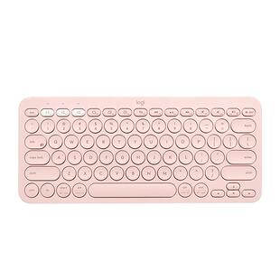 罗技无线键盘K380蓝牙静音时尚多色女生小巧平板电脑键鼠套装轻音