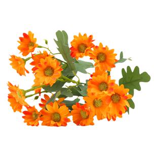 小雏菊仿真花假花绢花客厅餐桌插花装饰桌面摆放花艺洋甘菊花束