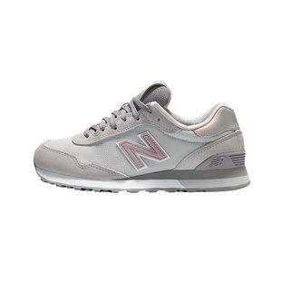 New Balance NB复古女子云母灰粉色运动休闲慢跑步鞋WL515CSB/CSC