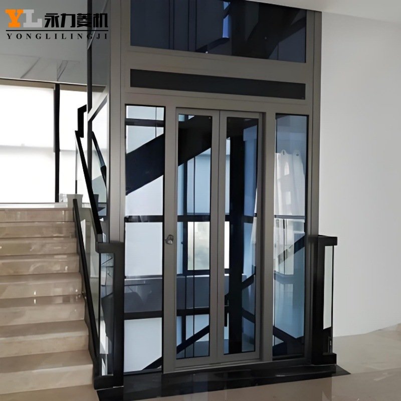 家用电梯别墅自建房复式曳引超稳静音升降梯升降机