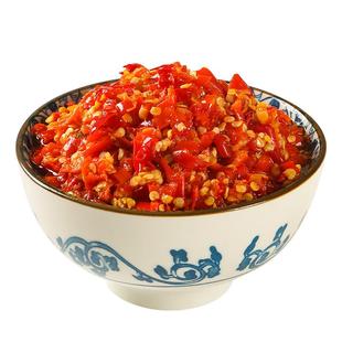 大桶商用湖南蒜蓉辣椒酱青红椒双色全红小米辣朝天椒特辣剁辣椒酱