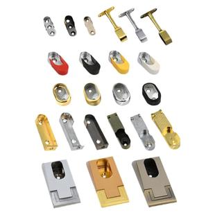 衣柜挂衣杆托底座五金配件 橱柜衣橱横杆挂杆衣架 法兰座底座托座