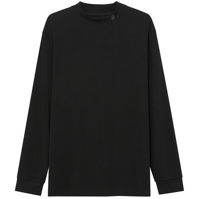 JDV商场同款白色基础款长袖T恤