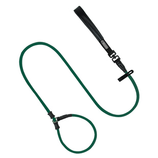 HiDREAM皮革手柄一体P绳狗狗外出牵引绳大型犬防爆冲训练宠物加粗