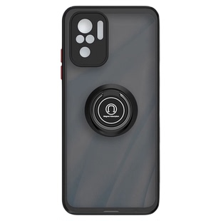 适用红米note10手机壳防摔红米Note10S保护套磨砂硬Redmi新款note10pro磁吸指环支架全包潮外壳男女款