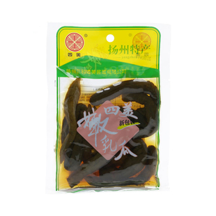 扬州特产三和四美酱菜酱瓜乳黄瓜脆甜腌制咸菜小嫩黄瓜120g*5袋装