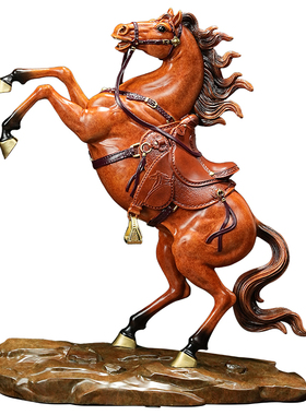 立马成功铜马摆件招财开业礼品