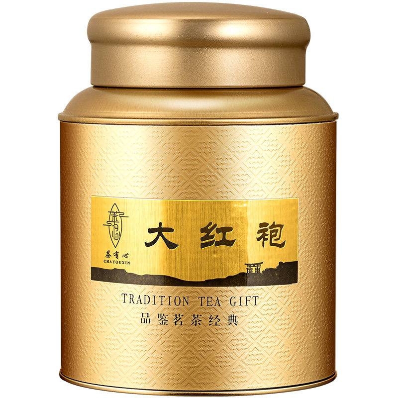 武夷岩茶茶有心大红袍乌龙茶罐装