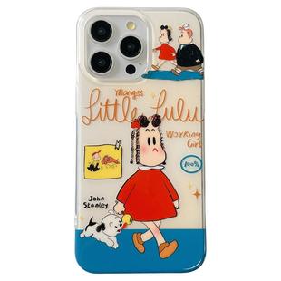 日韩可爱卡通动漫露露托比适用苹果17promax手机壳iPhone16新款15pro带链条17女16pro网红14pm小众13全包双层