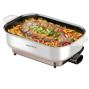 奥克斯家用大容量烤鱼火锅2200W