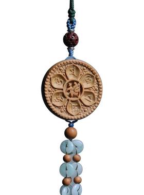 檀香木汽车挂件吊饰项链钥匙扣