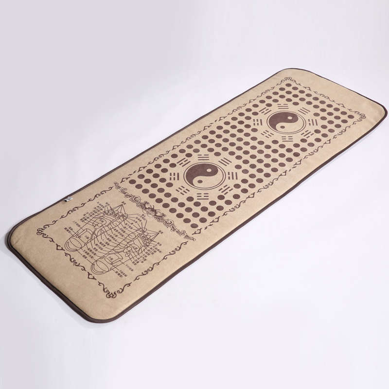 超慢跑脚底按摩垫仿雨花石足部足底按摩器健康走毯指压板磁