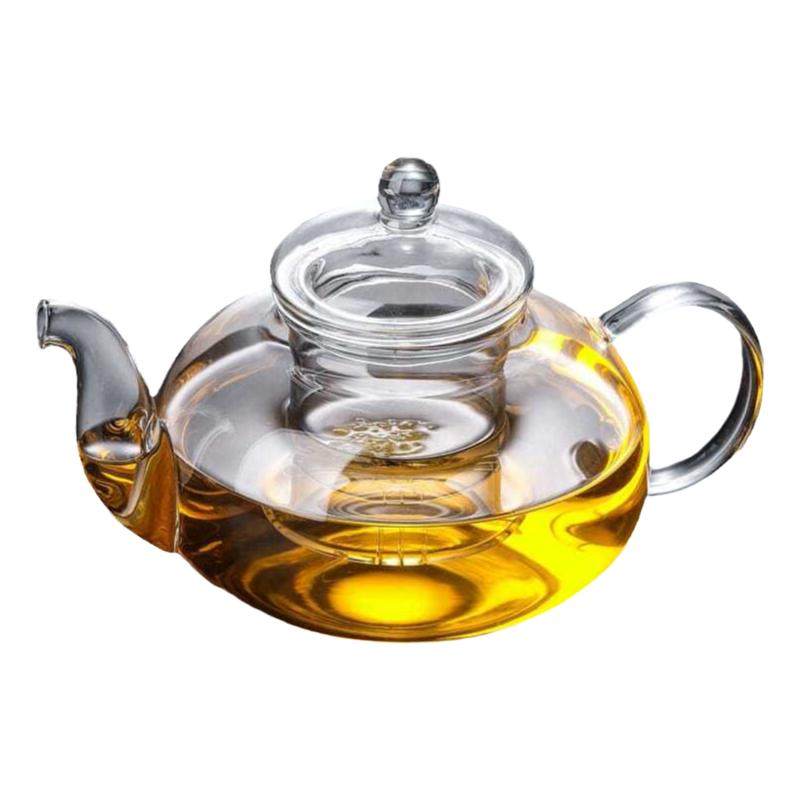 可加热玻璃茶壶耐高温加厚过滤泡茶壶家用功夫水果花茶壶茶具套装