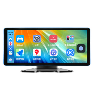 超高清触摸屏车载显示器10寸单屏手机互联语音声控AHD高清屏幕