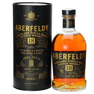 艾柏迪18年罗蒂丘法国红酒桶高地单一麦芽苏格兰威士忌 洋酒正品