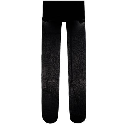 无缝档性感圆点美腿连裤超薄丝袜