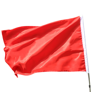 1号2号3号4号5号6号加厚红旗户外防水防晒空白红旗手持表演旗帜定制国礼红旗伸缩杆子固定杆彩旗带杆演出道具