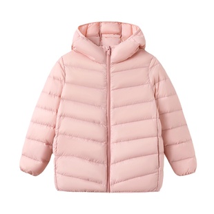 巴拉巴拉女童羽绒服儿童轻薄外套男童短款衣服2025冬季新款童装小