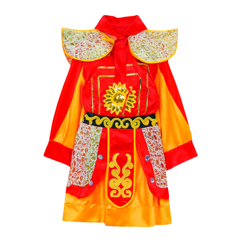 孙悟空儿童万圣节服装猴子演出服