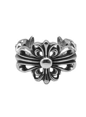 克啰心戒指男个性潮流女ins钛钢