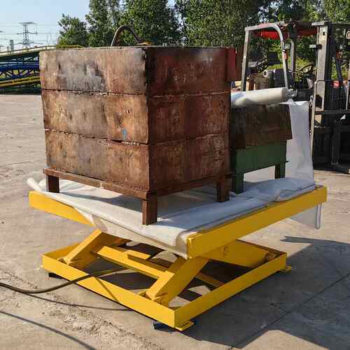 定 制剪叉平台非标台面厂房仓库固定电动剪叉升降液压作业平台