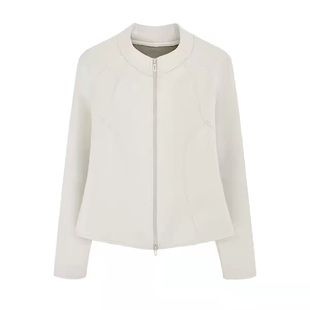 重磅升级！发热小暖炉石墨烯小蛮腰双面绒修身保暖拉链开衫外套女