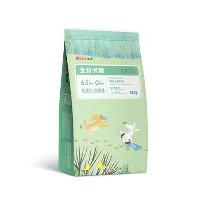 艾尔鲜肉犬粮10kg鸭肉黑枸杞20斤