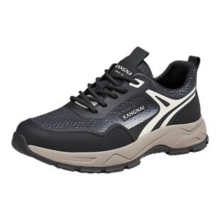 康奈男鞋秋季时尚旅游休闲鞋厚底百搭舒适防滑男士旅游鞋