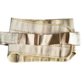 护腰带弹力药兜腰围男女腰间盘劳损突出钢板固定透气腰托药包热敷