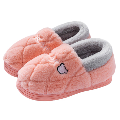 加绒女士室内棉拖鞋|千人加购