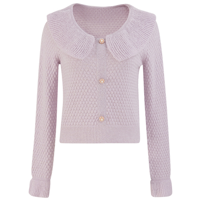 衣纱布菲温柔马海毛针织毛衣