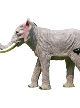 玻璃钢仿真大象雕塑园林摆件招财