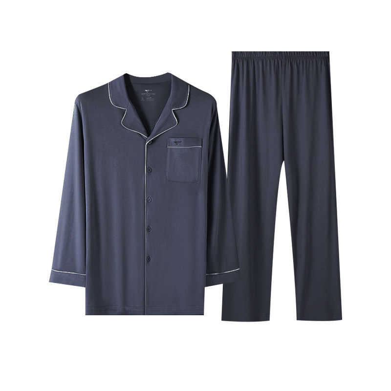 七匹狼男女款中厚纯棉家居服套装