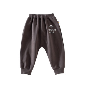 童泰婴儿pp裤春秋款宝宝休闲宽松大屁屁长裤儿童裤子2026新款小童