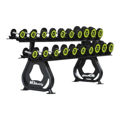 MDBuddy双层哑铃架组合套装器材