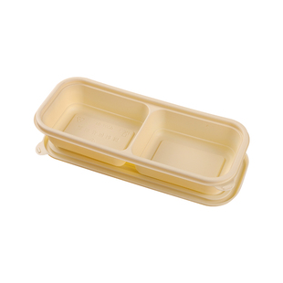 日式打包盒一次性餐盒寿司盒便当盒商用玉米淀粉饭盒外卖快餐盒子