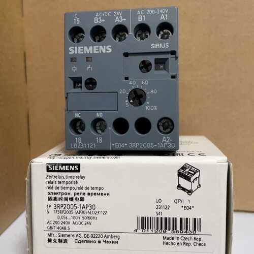 溢价-3RP2005-1AP30  时间继电器，电子 多功能，8