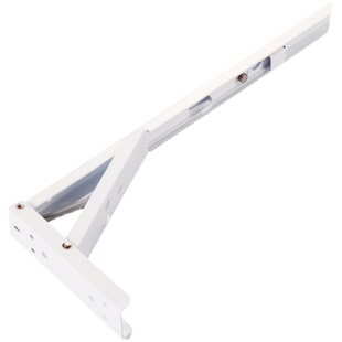 折叠支架白色三角支架弹簧托架墙壁餐桌板收纳隔板置物架层板托