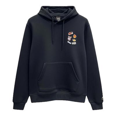 李宁城市定制运动生活连帽卫衣