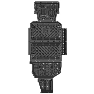 25款 极氪9X底盘护板原车开模电池护板5系加厚铝镁合金发动机护板