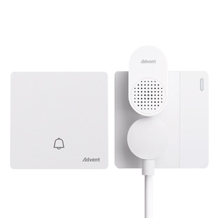 海得曼自发电门铃家用无线超远距离呼叫器电子门铃免插电海德曼