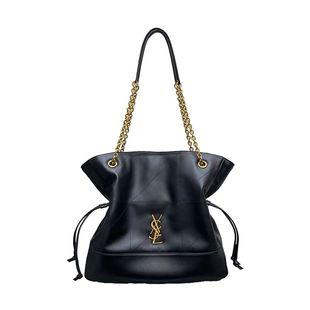 2025新款抽绳福袋包真皮通勤托特包高级感jamie链条单肩手提女包