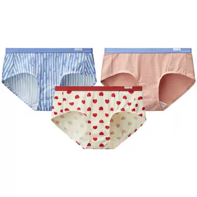 蕉内银皮501C女士印花抗菌内裤