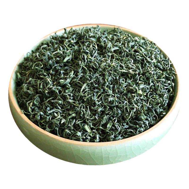 崂山绿茶豆香浓郁崂山茶耐冲泡