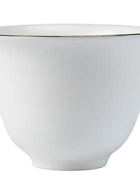 小号德化白瓷功夫茶杯