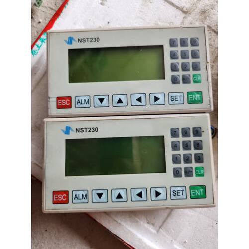 NST230文本显示器拆机件24VDC供电带RS232，议价商品