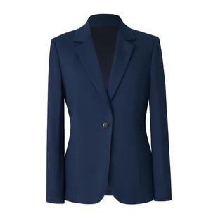 zezi羊毛西装套装高级2026新款秋冬季休闲外套通勤女职业正装西服